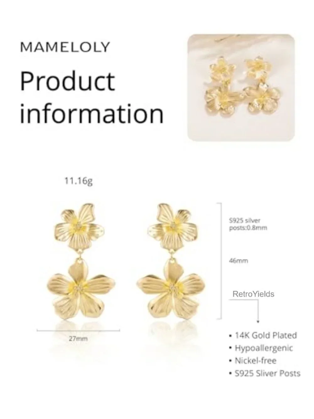 N/A elegant floral